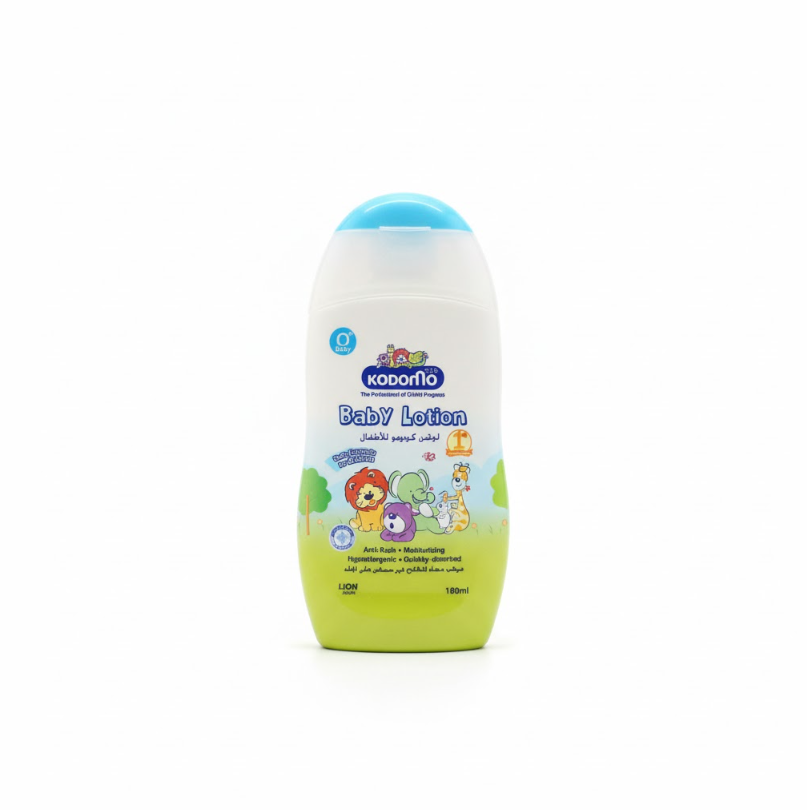 Kodomo Anti-Rash Moisturizing Baby Lotion Age 0+ - 180ml